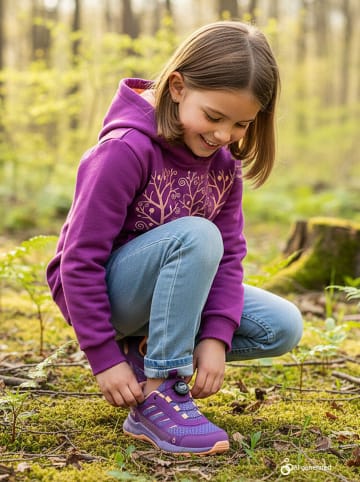 lamino Buty outdoorowe w kolorze fioletowym