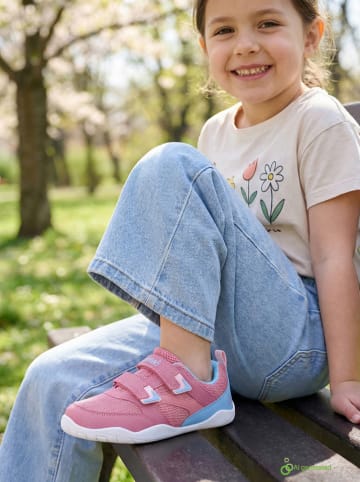 lamino Buty barefoot w kolorze jasnoróżowym  