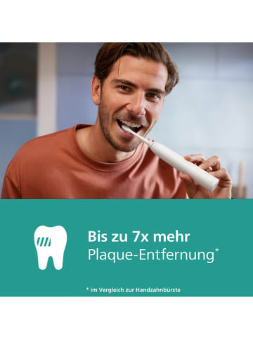 PHILIPS sonicare Schallzahnbürsten-Doppelpack "Philips Sonicare 5500" in Schwarz/ Weiß