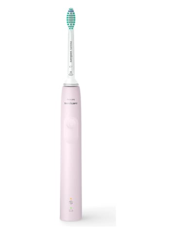 PHILIPS sonicare Szczoteczki soniczne (2 szt.) "Series 3100" w kolorze jasnoróżowym i czarnym