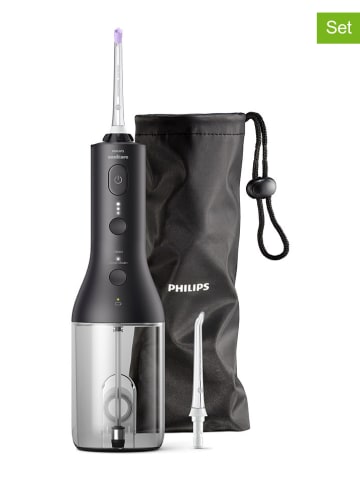 PHILIPS sonicare 6-częściowy zestaw "Power Flosser 3000" w kolorze czarnym - 250 ml