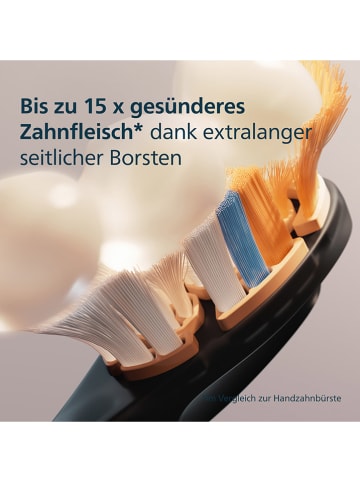 PHILIPS sonicare 2-delige set: opzetborstels "Premium All-in-One" zwart