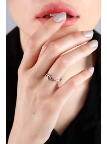 Heliophilia Ring zilverkleurig