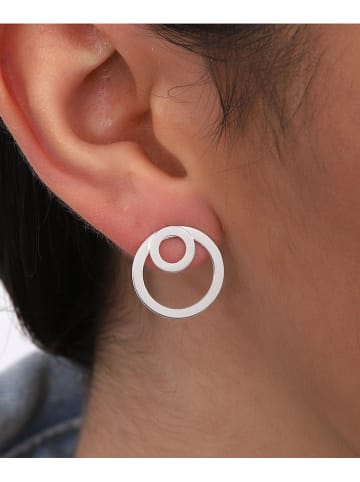 Heliophilia Srebrne kolczyki-wkrętki