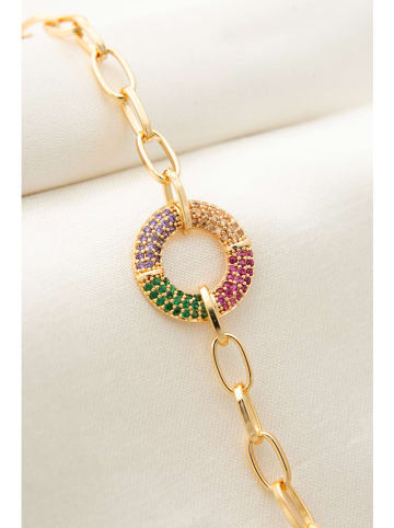 Heliophilia Vergulde armband met sierelement