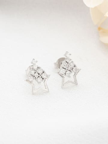 Heliophilia Silber-Ohrstecker