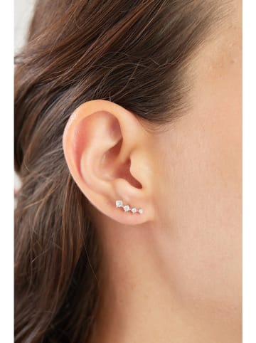 Heliophilia Silber-Ohrstecker mit Edelsteinen