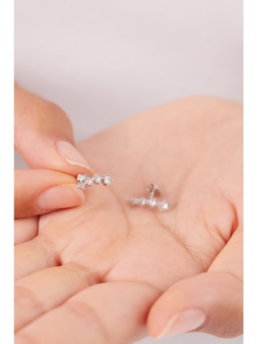 Heliophilia Silber-Ohrstecker mit Edelsteinen