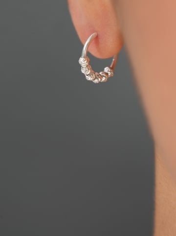 Heliophilia Silber-Creolen