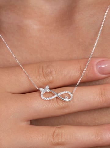 Heliophilia Srebrny naszyjnik - dł. 43 cm