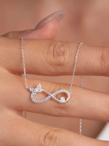 Heliophilia Srebrny naszyjnik - dł. 43 cm