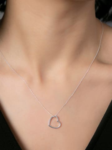 Heliophilia Zilveren ketting met hanger - (L)43 cm