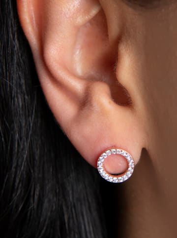 Heliophilia Silber-Ohrstecker mit Edelsteinen