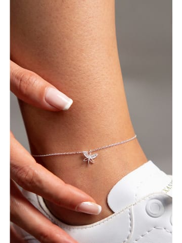Heliophilia Silber-Fußkettchen mit Schmuckelement