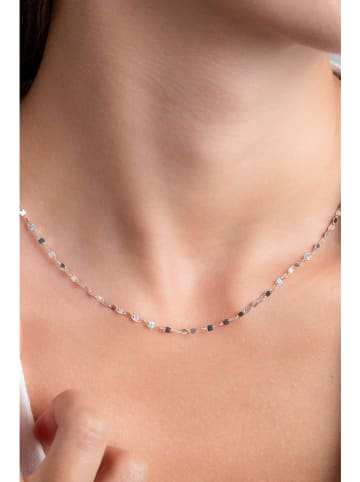 Heliophilia Silber-Halskette mit Schmuckelementen - (L)42 cm