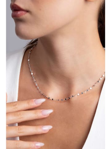 Heliophilia Silber ketting met sierelementen - (L)42 cm