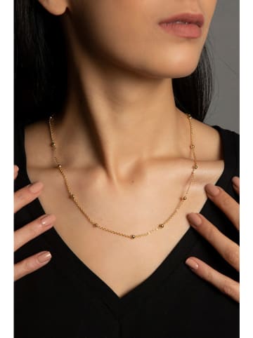 Heliophilia Silber-Halskette mit Schmuckelemente - (L)45 cm