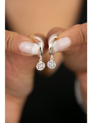 Heliophilia Silber-Creolen