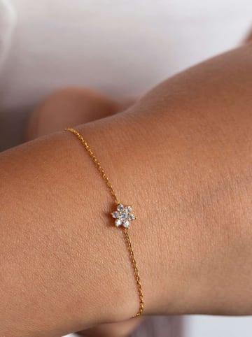 Heliophilia Vergulde zilveren armband