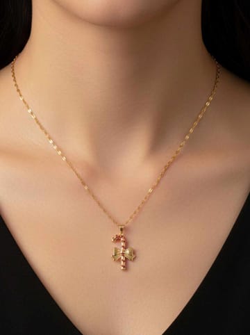 Heliophilia Vergold. Halskette - (L)45 cm