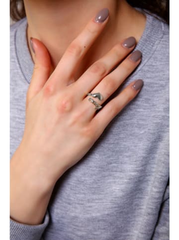 Heliophilia Ring zilverkleurig