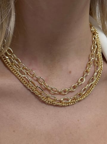 Heliophilia Vergold. Halskette - (L)40 cm