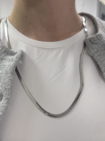 Heliophilia Verzilverde ketting - (L)60 cm