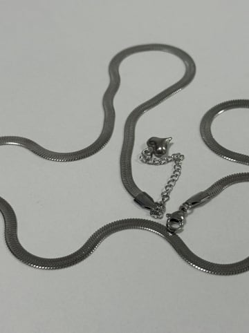 Heliophilia Verzilverde ketting - (L)60 cm