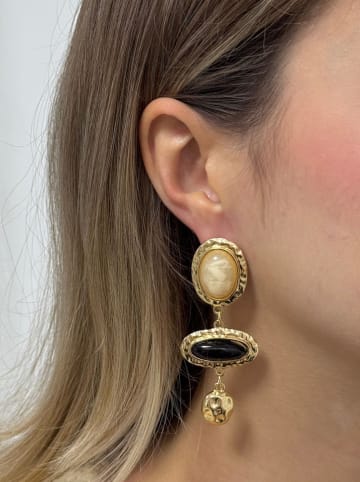 Heliophilia Pozłacane kolczyki-wkrętki