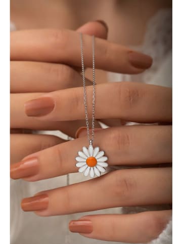 Heliophilia Silber-Halskette mit Anhänger - (L)42 cm