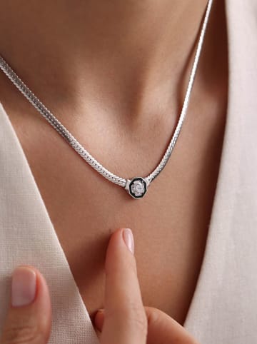 Heliophilia Zilveren ketting met sierelement - (L)42 cm