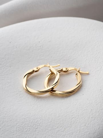 Heliophilia Srebrne kolczyki-kreole