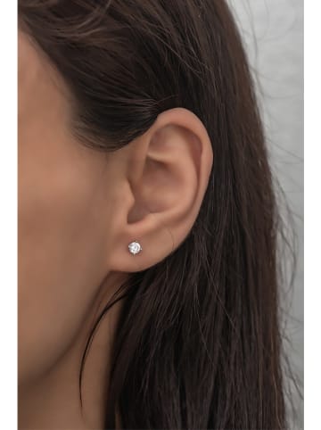Heliophilia Silber-Ohrstecker mit Edelsteinen