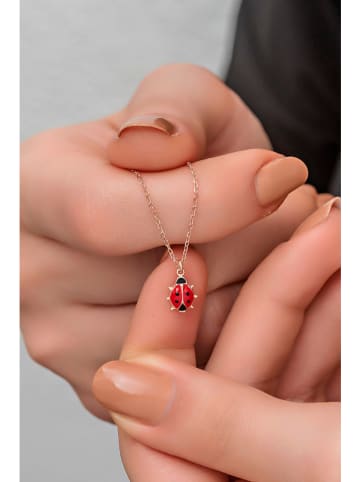 Heliophilia Rosévergulde ketting met hanger - (L)42 cm