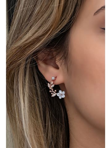 Heliophilia Silber-Ohrstecker mit Edelsteinen