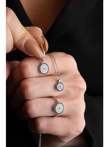 Heliophilia 3tlg. Schmuckset: Halskette, Ohrringe und Ring