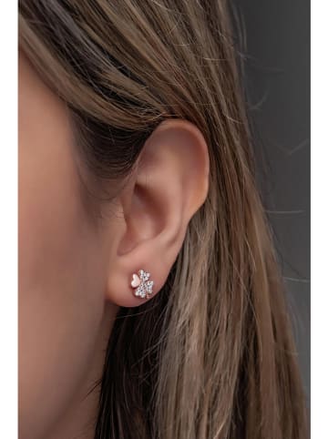 Heliophilia Silber-Ohrstecker mit Edelsteinen