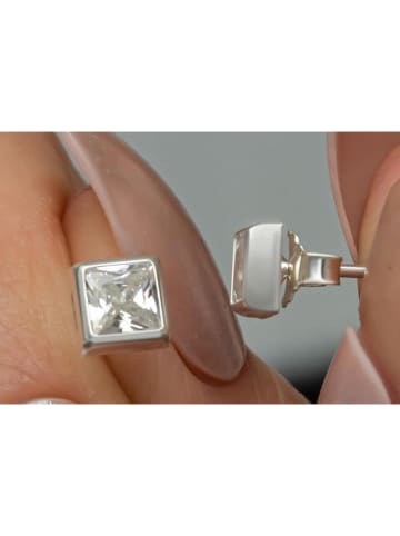 Heliophilia Srebrne kolczyki-wkrętki