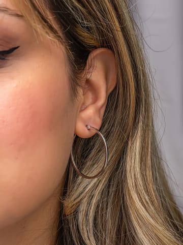 Heliophilia Silber-Creolen