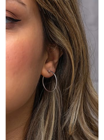 Heliophilia Zilveren creolen