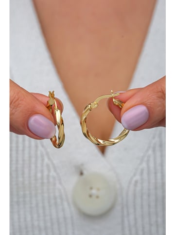 Heliophilia Silber-Creolen