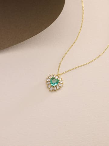 Heliophilia Vergold. Silber-Halskette - (L)42 cm