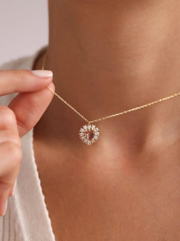 Heliophilia Vergold. Silber-Halskette - (L)42 cm