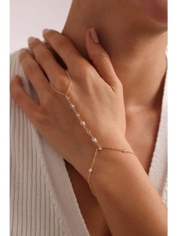 Heliophilia Pozłacana bransoletka z elementami ozdobnymi