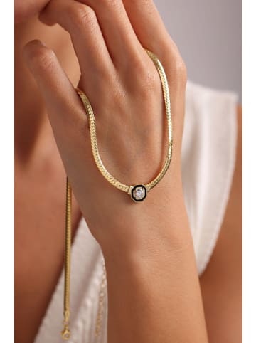 Heliophilia Vergulde ketting met sierelement - (L)42 cm