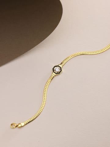 Heliophilia Vergulde zilveren armband