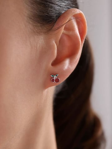 Heliophilia Srebrne kolczyki-wkrętki