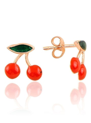 Heliophilia Vergold. Silber-Ohrstecker