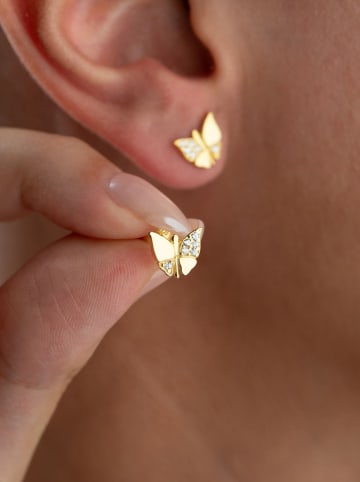 Heliophilia Vergulde, zilveren oorstekers