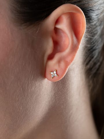 Heliophilia Vergulde, zilveren oorstekers